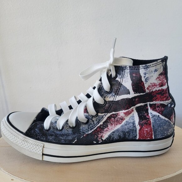 Chuck Taylor All Star Converse CT HI Black/Chili Unisex Sneakers (Size W9 / M7) - Picture 13 of 14